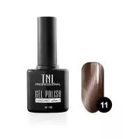 Цветной гель-лак TNL - кошачий глаз №11 - кофейный (10 мл.)